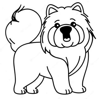 Chow Chow Coloring Pages