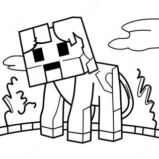 Minecraft Entity 303 Coloring Page 48704-40472