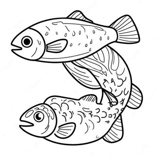 Trout Coloring Page 48714-40462