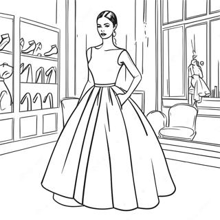 Dior Activity Coloring Page 48724-40482