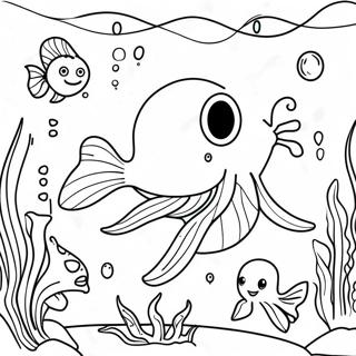 Under The Sea Relaxing Coloring Page 48744-40494