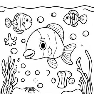 Under The Sea Relaxing Coloring Page 48744-40495