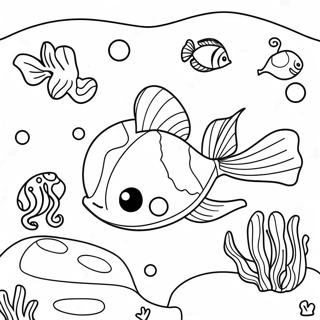 Under The Sea Relaxing Coloring Page 48744-40496