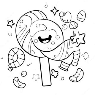 Candy Cute Food Coloring Page 48764-40512