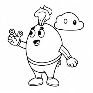 Fart Coloring Pages