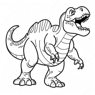 Giganotosaurus Roaring Coloring Page 48835-40569