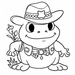 Sheriff Toadster Coloring Page 48844-40587