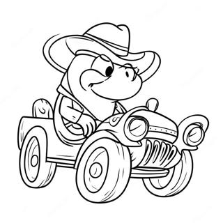 Sheriff Toadster Coloring Pages