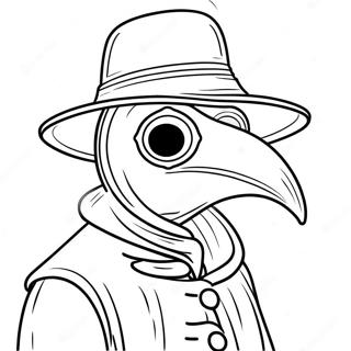 Plague Doctor Coloring Pages