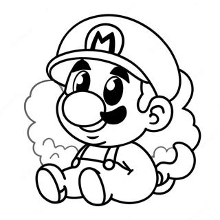 Baby Mario Coloring Page 48884-40595