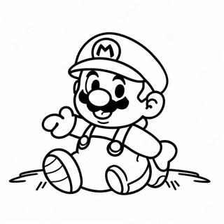 Baby Mario Coloring Page 48884-40596