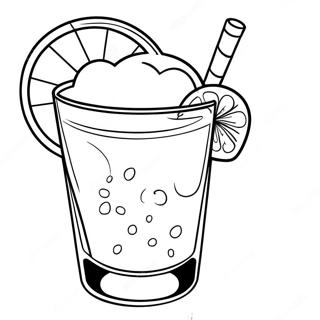 Cocktail Coloring Page 49114-40775