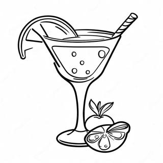 Cocktail Coloring Page 49114-40776