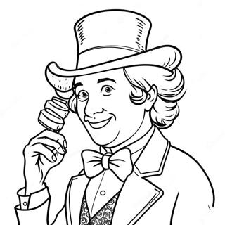 Wonka Bar Coloring Pages