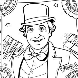 Wonka Bar Coloring Page 49134-40806