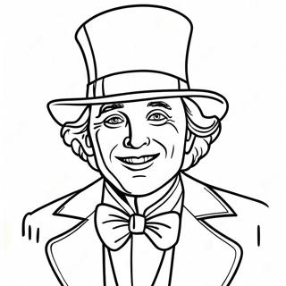 Golden Wonka Bar Coloring Page 49135-40814