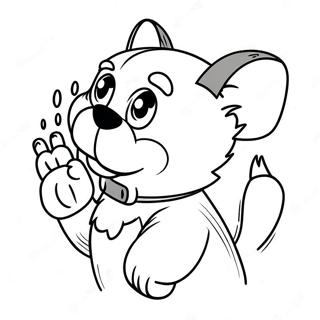 Paws Of Fury Coloring Page 49144-40811