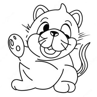 Paws Of Fury Coloring Page 49144-40812