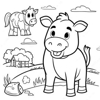 Farm Animals Click Clack Moo Coloring Page 49155-40825