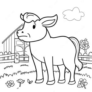 Farm Animals Click Clack Moo Coloring Page 49155-40826