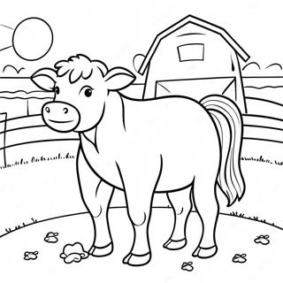 Farm Animals Click Clack Moo Coloring Page 49155-40827