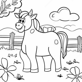 Farm Animals Click Clack Moo Coloring Page 49155-40828