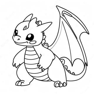 Dragon Pokemon Coloring Page 49164-40835