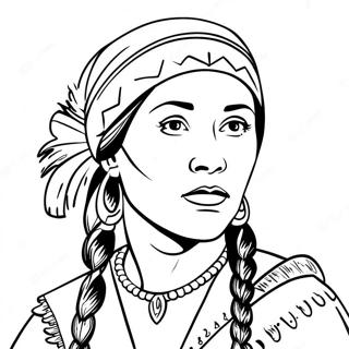 Sacagawea Coloring Page 49174-40839