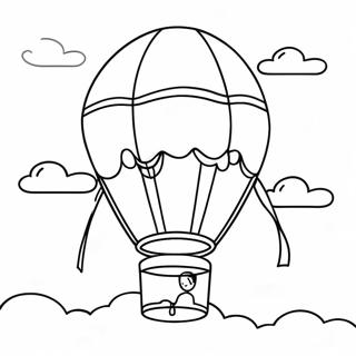 Balloon Coloring Pages