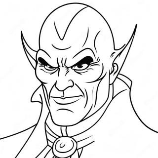 Evil Villain Coloring Page 49214-40875