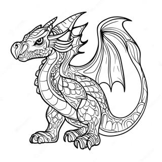 Dark Fantasy Creature Coloring Page 49215-40927