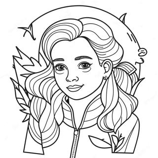 That Girl Lay Lay Coloring Page 49234-40870