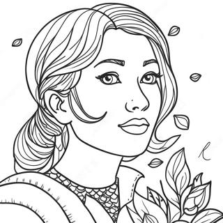 That Girl Lay Lay Coloring Page 49234-40871