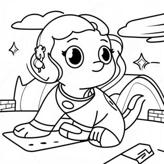 That Girl Lay Lay In Action Coloring Page 49235-40877