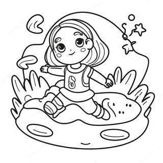 That Girl Lay Lay In Action Coloring Page 49235-40880