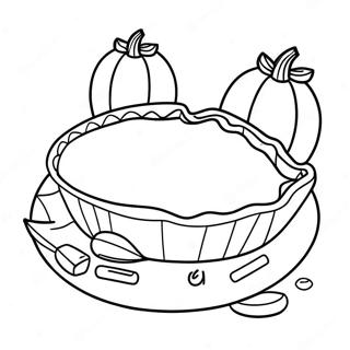 Thanksgiving Food Coloring Pages