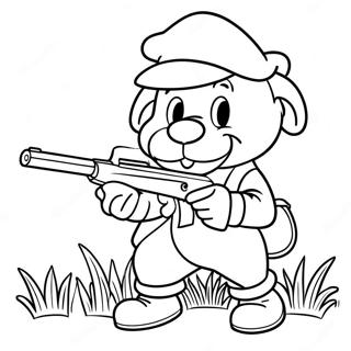 Elmer Fudd Coloring Page 49304-40939