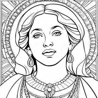 Madonna Coloring Page 49314-40946