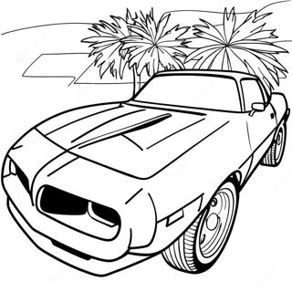 Pontiac Firebird Coloring Pages