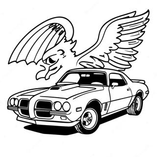 Pontiac Firebird Racing Coloring Page 49365-41194