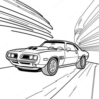 Pontiac Firebird Racing Coloring Page 49365-41196