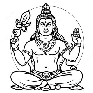 Shiva Coloring Page 49374-41014