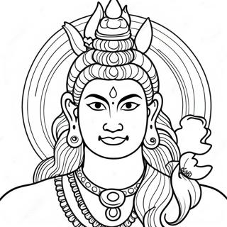 Shiva Coloring Page 49374-41015