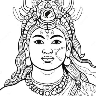 Shiva Coloring Page 49374-41016