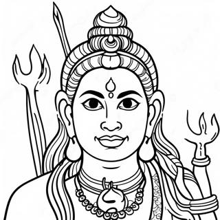 Shiva Coloring Page 49374-41209