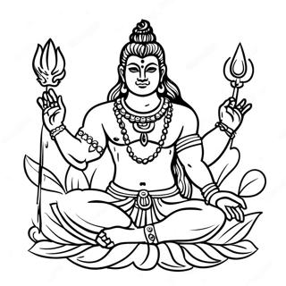 Shiva Coloring Page 49374-41211