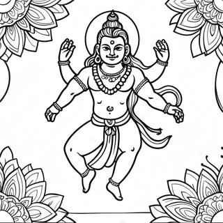 Shiva Coloring Pages