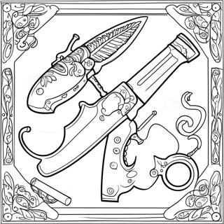 Weapon Coloring Page 49394-41213