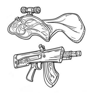 Weapon Coloring Page 49394-41214