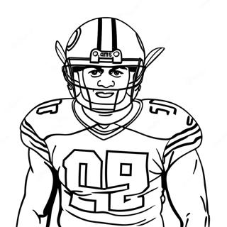 Davante Adams Coloring Page 49404-41023